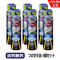 ソフト99 【送料無料】レインドロップ トルネードヴォルテックスカートリッジ 6本セット