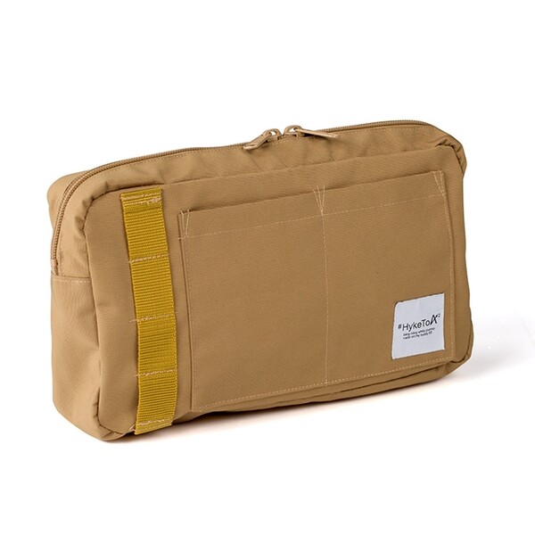 HykeToA2 モールシステム対応マチ付きポーチ ベージュ